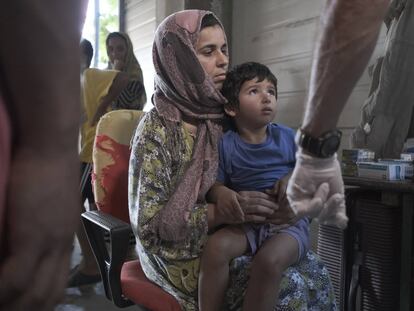 La tragedia de los niños refugiados en Lesbos