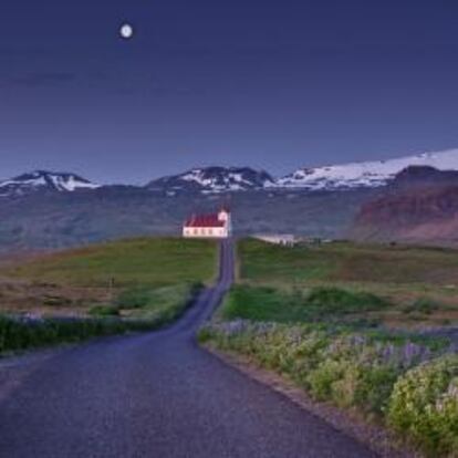 Una vista de Islandia