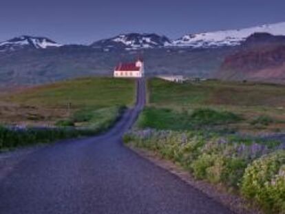 Una vista de Islandia