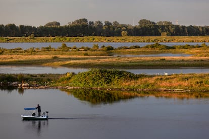 El paisaje de la reserva natural Negenoord-Kerkeweerd.