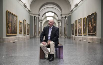 El escritor Juan Eslava Galán presenta 'La familia del Prado', en el museo.