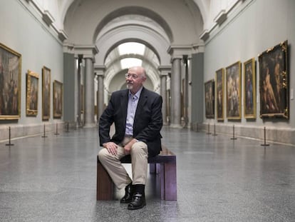 El escritor Juan Eslava Galán presenta 'La familia del Prado', en el museo.