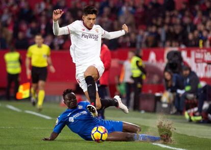 El Sevilla y el Getafe se enfrentan en la jornada 21 de la Liga Santander
