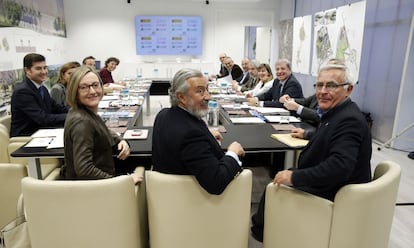 El último consejo de administración de Valencia Parque Central, donde Fomento planteó el cambio de planeamiento.