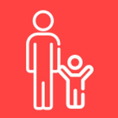 Icono para guía de paseo con niños