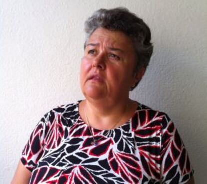 Pilar Vera, presidenta de la Asociación de afectados.