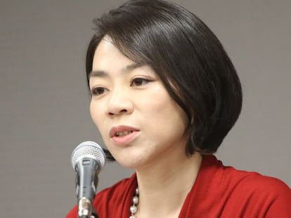 Cho Hyun-ah, vicepresidenta de la compa&ntilde;&iacute;a a&eacute;rea Korean Air.