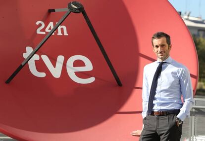 Álvaro Zancajo, director del Canal 24 Horas.