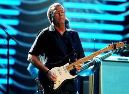 Eric Clapton, durante su concierto en Sidney (Australia) del pasado 29 de enero.