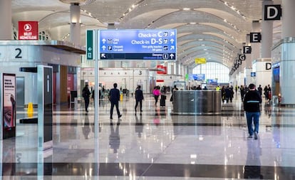 Terminal del nuevo aeropuerto de Estambul.