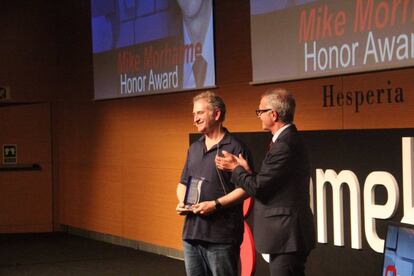 José Guirao aplaude al fundador de Blizzard Mike Morhaime en Gamelab.