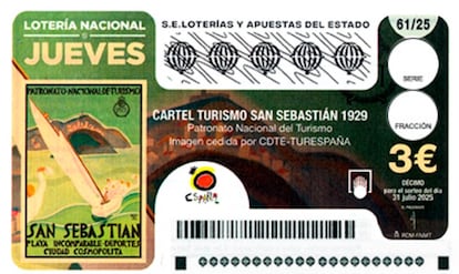 Décimo de Lotería Nacional del jueves 31 de julio de 2025