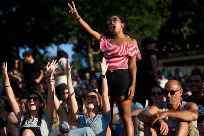 Asistentes al festival Paredes de Coura.