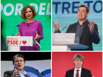 Andalucía y Castilla y León calientan motores para las elecciones de 2026 (y la izquierda llega dividida)