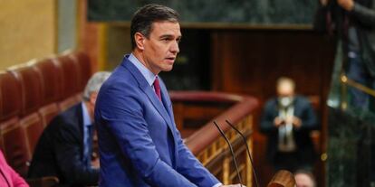 El presidente del Gobierno, Pedro Sánchez. 