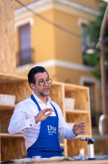 El chef Quique Dacosta en el festival gastronómico D*na 2021.