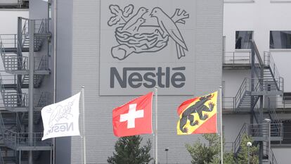 Fábrica da Nestlé em Konolfingen (Suíça) em setembro de 2020.