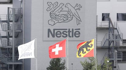 Fábrica da Nestlé em Konolfingen (Suíça) em setembro de 2020.