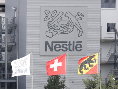 Fábrica da Nestlé em Konolfingen (Suíça) em setembro de 2020.