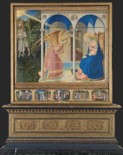 'La Anunciación' (1426), de Fra Angelico.