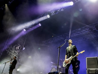 Concierto de Placebo, en el Mallorca Live Festival, el pasado 12 de mayo.