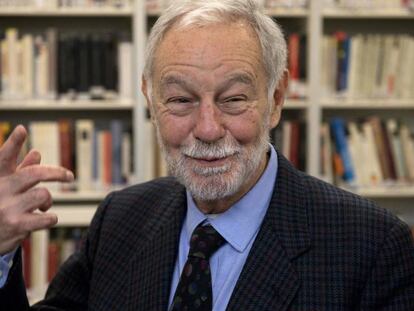 Eduardo Mendoza aquest dimecres a Londres.