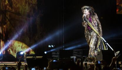 Concierto de Aerosmith en el Rock Festival 2017 de Santa Coloma.