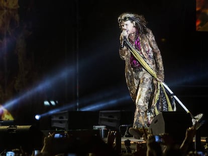 Concierto de Aerosmith en el Rock Festival 2017 de Santa Coloma.