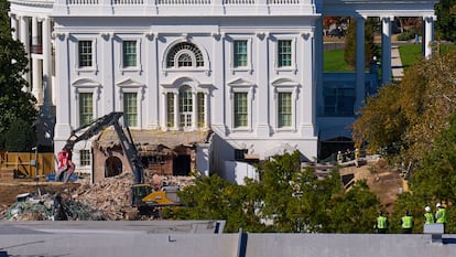 White House Demolition Trump