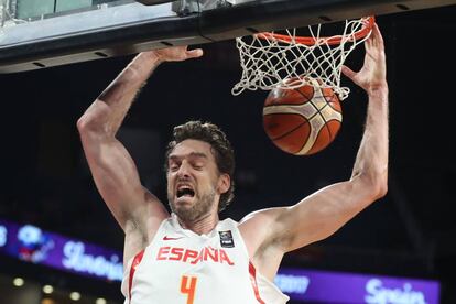 Pau Gasol en al semifinal del Eurobasket