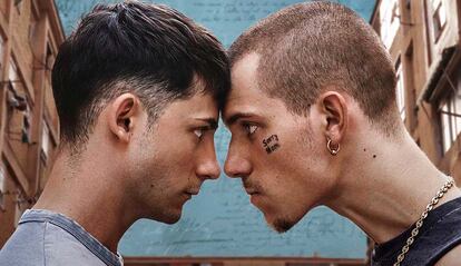 Protagonistas de la película Enemigos