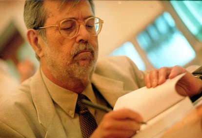 Alfons Cucó, historiador y escritor, fallecido en octubre de 2002.