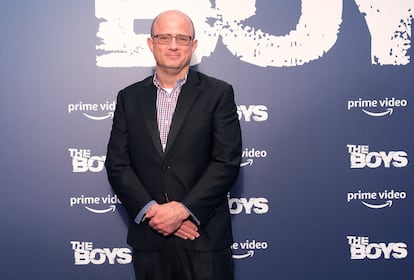 Eric Kripke at the premiere of the fourth season of 'The Boys.'