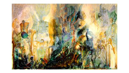 'Ayahuasca Dream' (1994), by Robert Venosa.