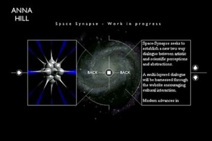 Una investigadora -en la imagen, su página web- logra el apoyo de la agencia espacial irlandesa para crear un curuiso canal de comunicación con la estación espacial internacional y "democratizar el espacio".