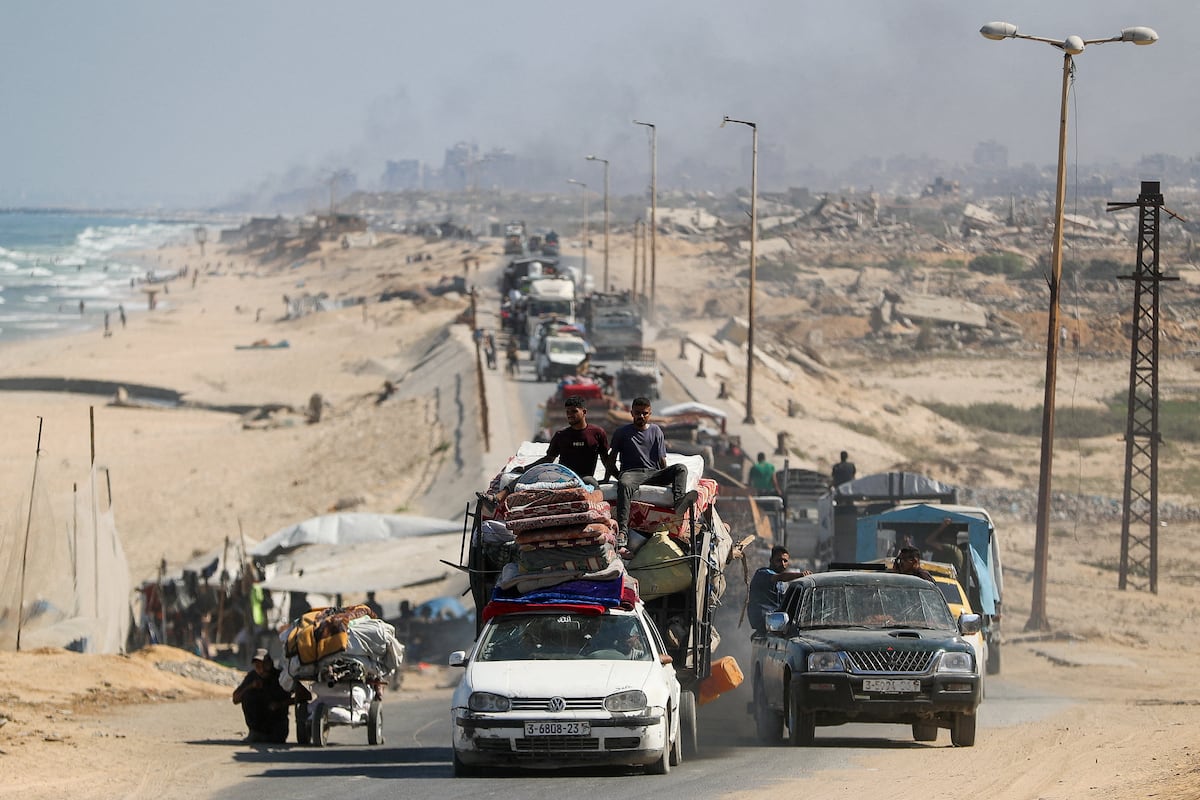 La elección imposible de las familias de Ciudad de Gaza: “Huimos de una muerte a otra”