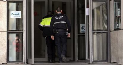 Registro en el Ayuntamiento de Getafe.