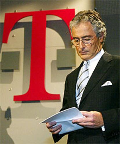 Ron Sommer, al anunciar ayer su dimisión como presidente de Deustche Telekom.