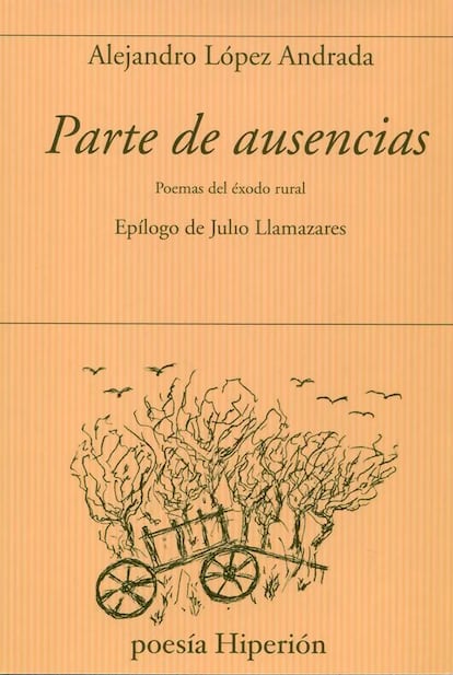 Portada de 'Parte de ausencias', de Alejandro López Andrada