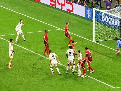 Fullkrug marca el gol del empate para Alemania ante Suiza en el descuento.