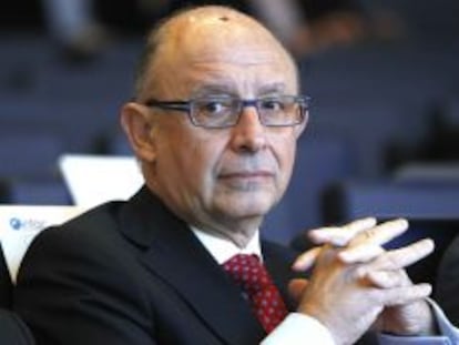 Crist&oacute;bal Montoro, ministro de Hacienda y Administraciones P&uacute;blicas.