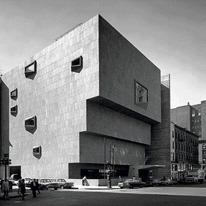 Uno de los edificios emblemáticos del arquitecto: el Museo Whitney de arte americano, en Nueva York (1964-1966)