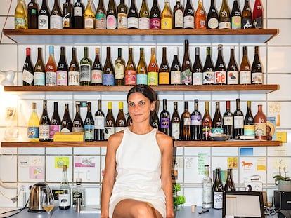 Antonella Tignanelli, en Masa Vins, en Barcelona.