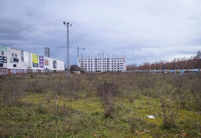 Zona de Valladolid reservada para la creación de un centro de migrantes.