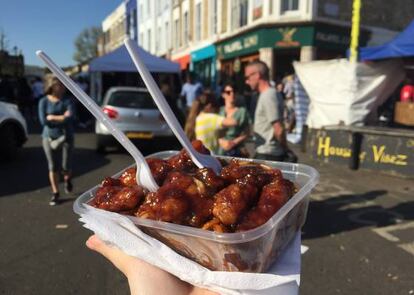 Comida filipina en Portobello Road