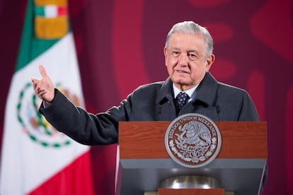 Andrés Manuel López Obrador AMLO en conferencia "mañanera"