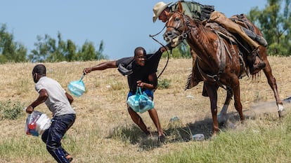 Frontera de Texas haitianos perseguidos