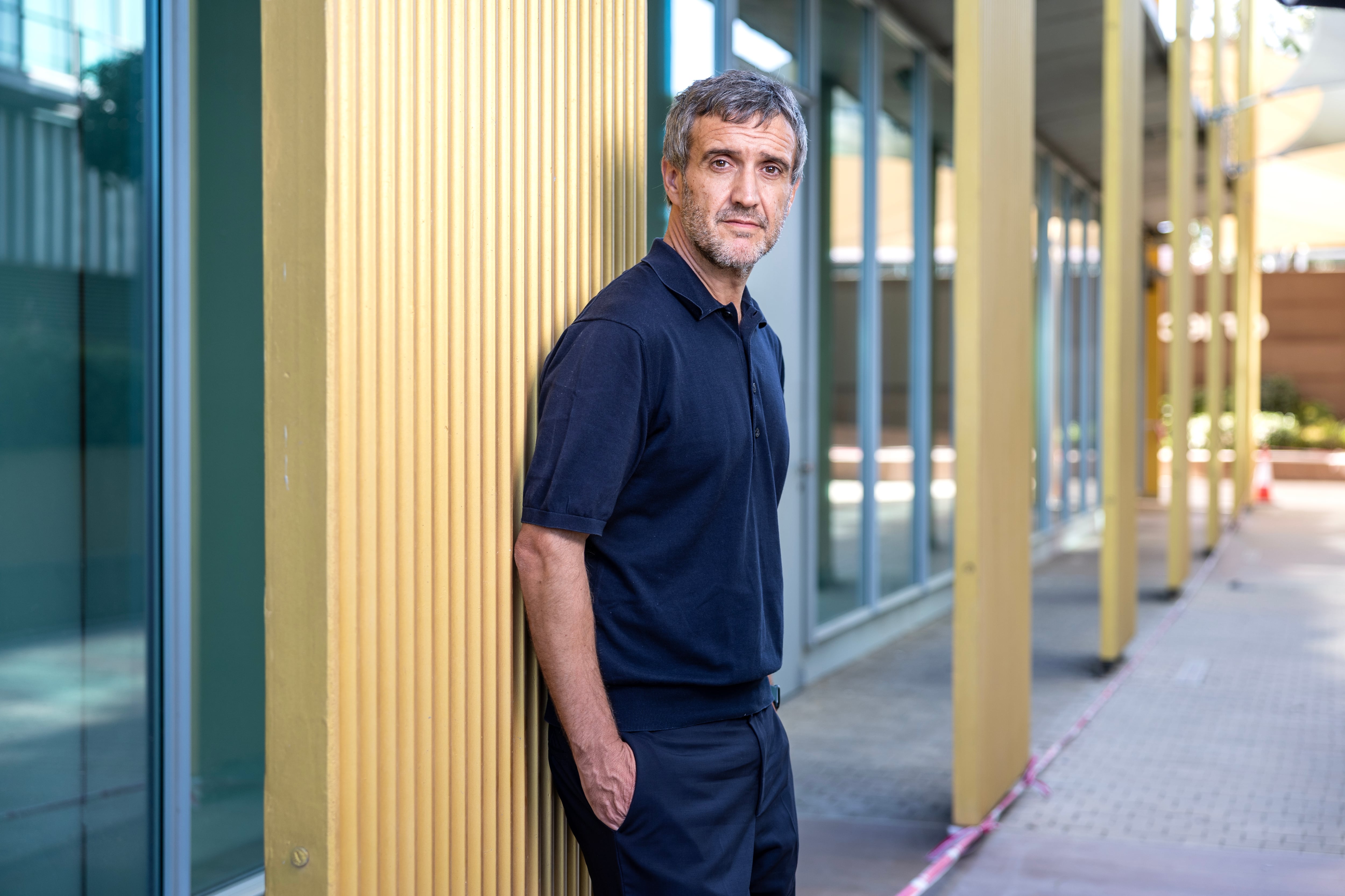 Fernando Belzunce en las oficinas de Vocento, en Madrid, el 18 de septiembre de 2023.