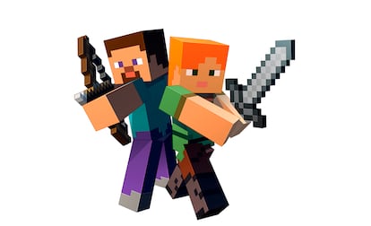 Personajes del videojuego ‘Minecraft’