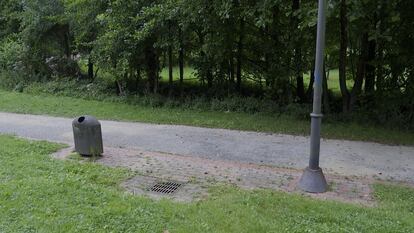 Parque Botánico de Amorebieta (Bizkaia), donde se produjo la agresión grupal al joven.